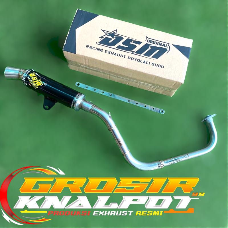 knalpot Dsm drag vario 150 vario 125 beat scoopy mio j mio sporty fullset inlet 38