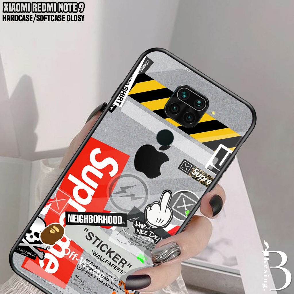 Case Xiaomi Redmi Note 9 - Casing Hp Xiaomi Redmi Note 9 Motif BA - Silikon Hp Xiaomi Redmi Note 9 -