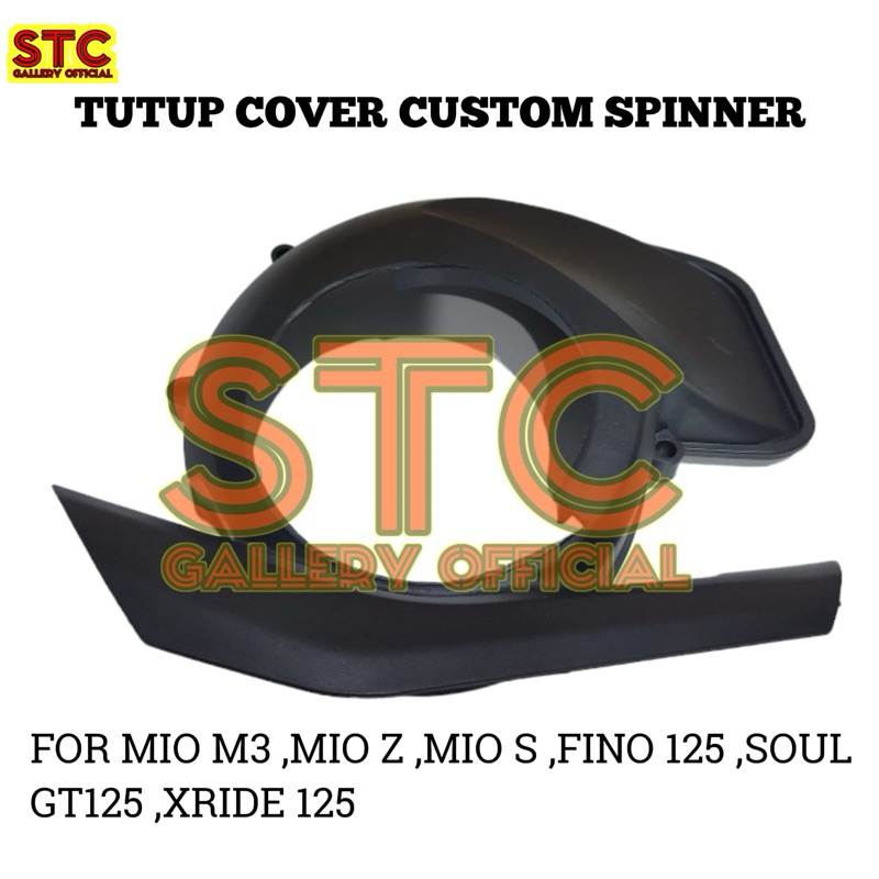 Tutup cover kipas Mio m3 ,Xride 125 ,Fino 125 , Mio S ,Mio Z 125 Custom spinner