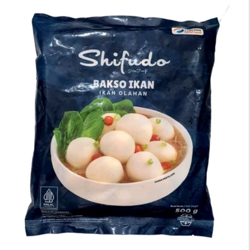 

Shifudo Bakso Ikan 500gr isi 33biji