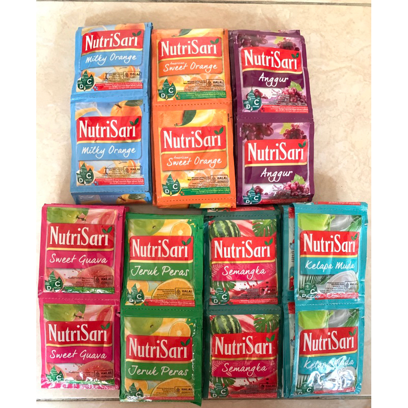 

[BEST DEAL] Nutrisari 1 Renceng Isi 10pcs