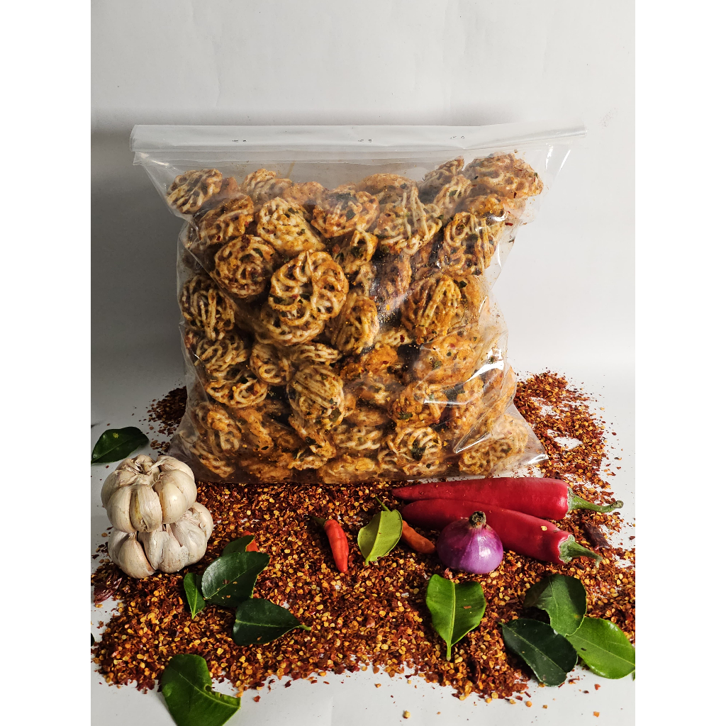 

KERUPUK RAFAEL VIRAL DAUN JERUK 1 KG
