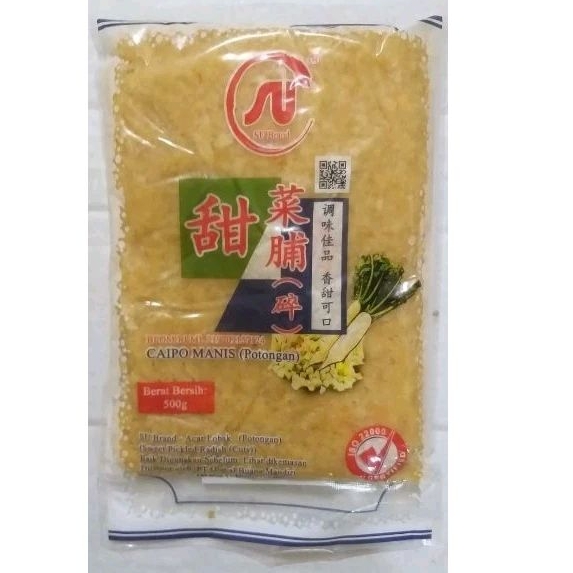 

SU CAIPO JAIPO MANIS CINCANG ACAR LOBAK POTONGAN 500GR