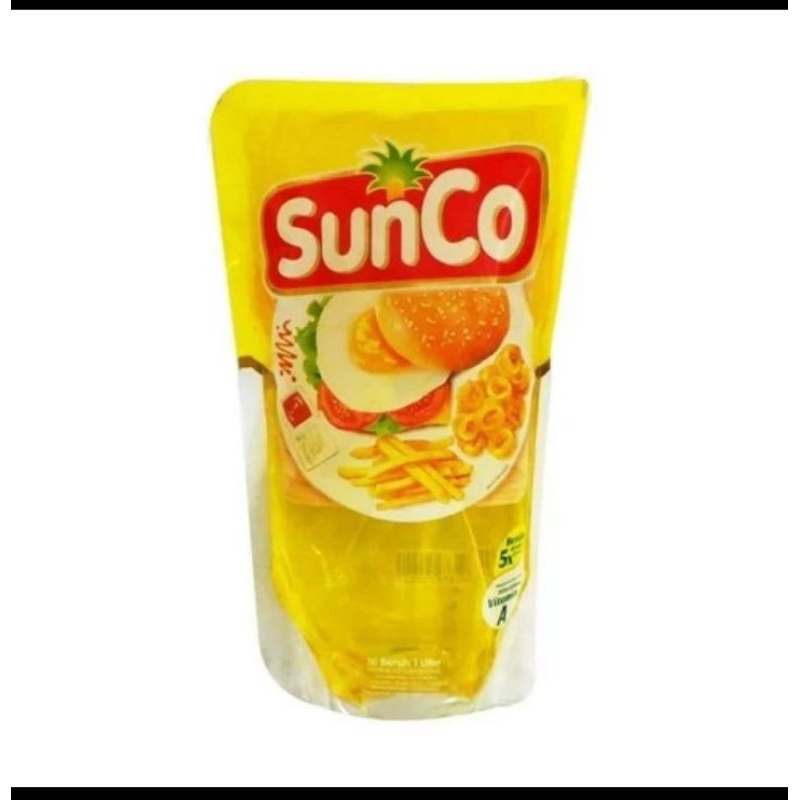 

Minyak goreng SunCo kemasan 1L