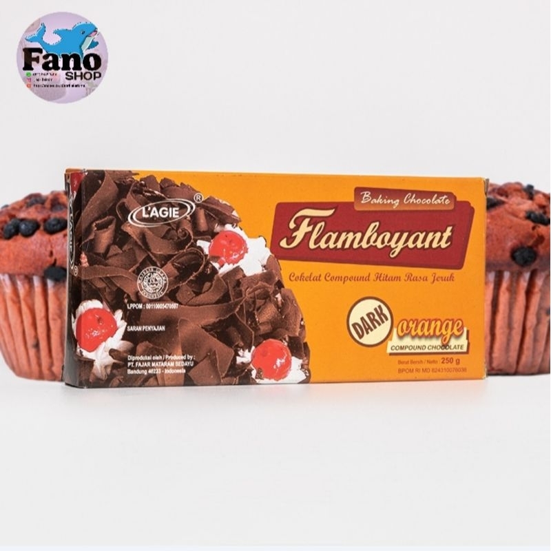 

L'AGIE FLAMBOYANT BAKING CHOCOLATE 250 GRAM | 5 VARIANT