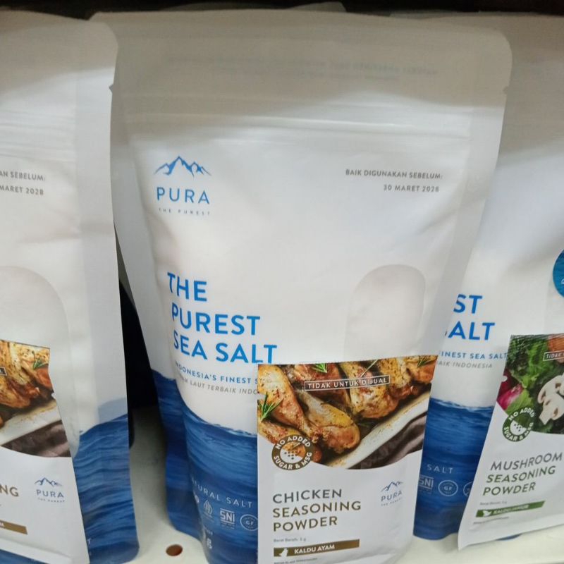 

Pura The Purest Seasalt Fine 300g
