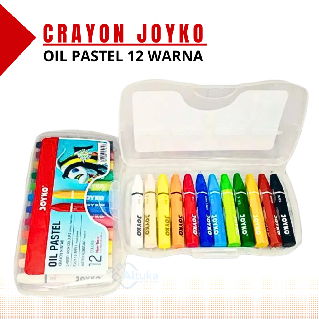 

Crayon Joyko 12 Warna / Krayon 12 Warna Joyko