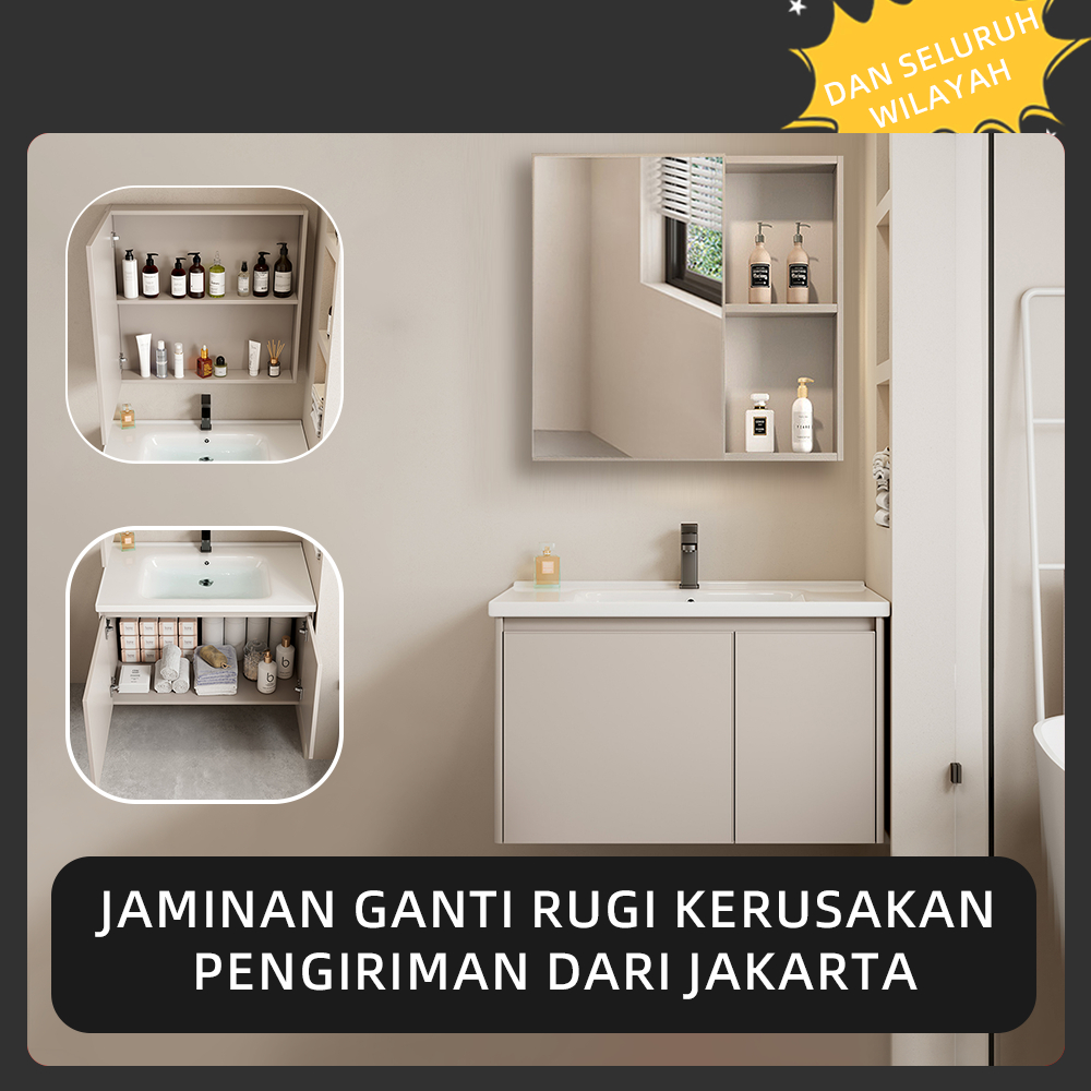 Lemari Kamar Mandi Keramik Lemari Cermin Cerdas Lemari Aluminium Lemari Kamar Mandi Lemari Kamar Man