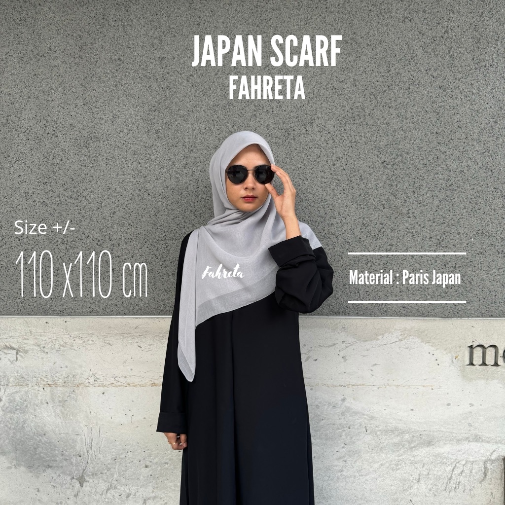 Japan Scarf | Hijab Paris Japan | Fahreta