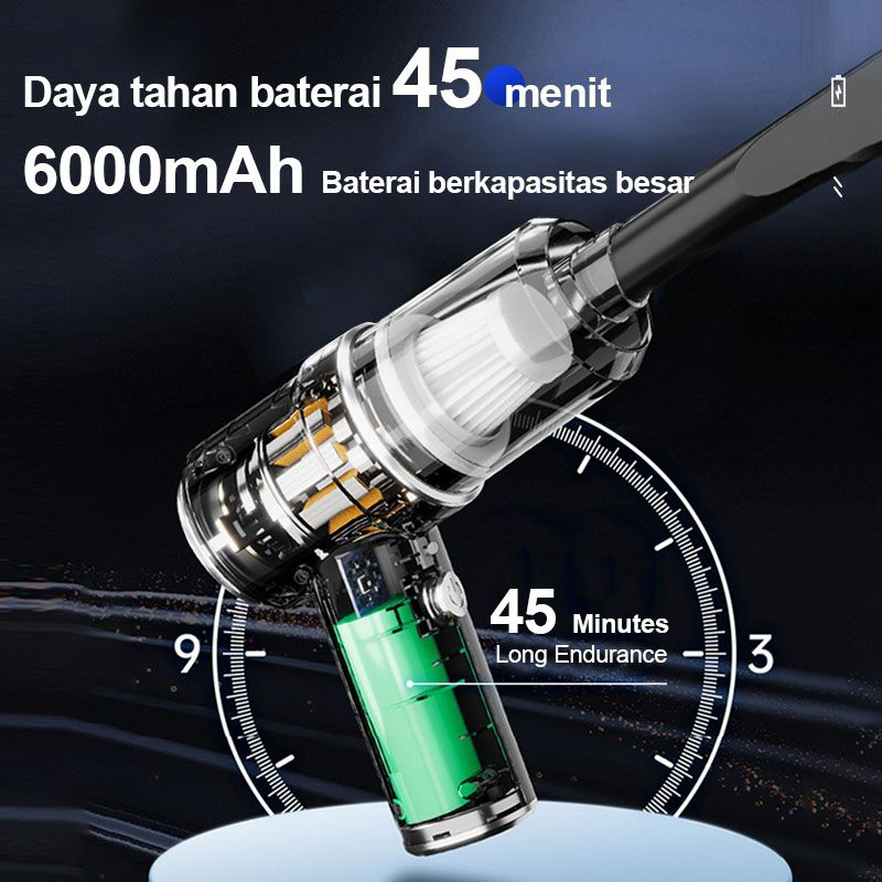 Vacuum Cleaner Portable Mini USB / Penghisap Debu Mobil Wireless Kasur Penyedot Debu Vakum Penyedot 