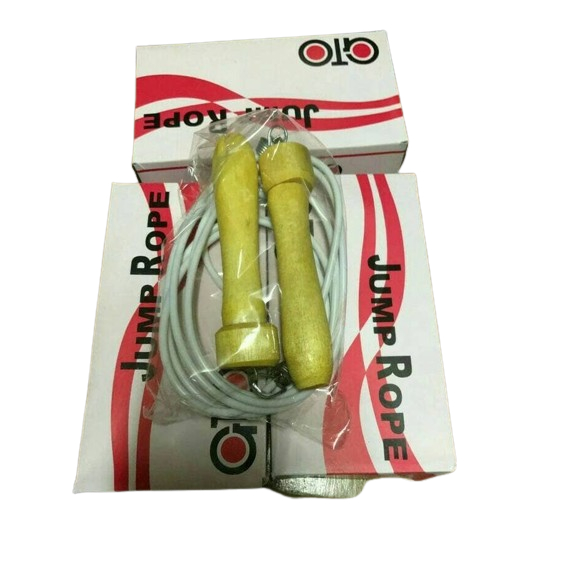 Skiping- Skipping -  Lompat Tali JUMP ROPE GTO KAYU MURAH