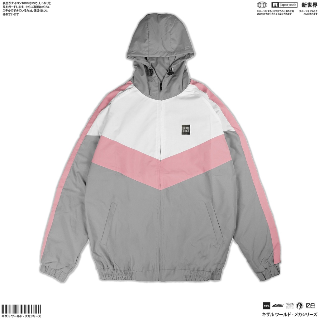 KIZARU Hoodie Tracktop Suit Jacket ROSE