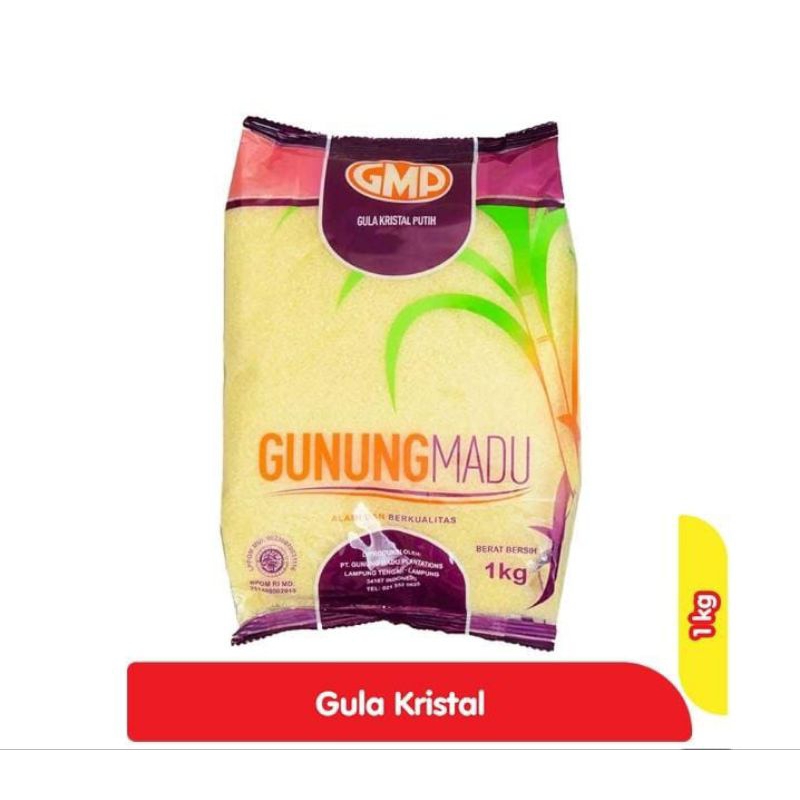 

GMP Gula Pasir Kristal Putih 1 kg