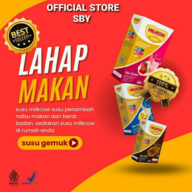 

Milkcow Susu Gemuk sehat cerdas Ampuh 100% Susu sapi Asli 500Gram Dan 200Gram Susu Gemuk dan tinggi