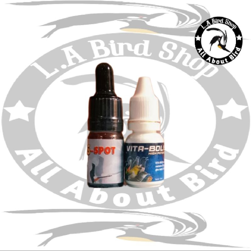 PAKET GSPOT DAN VITABOLIS VITAMIN PENGGACOR SEMUA BURUNG