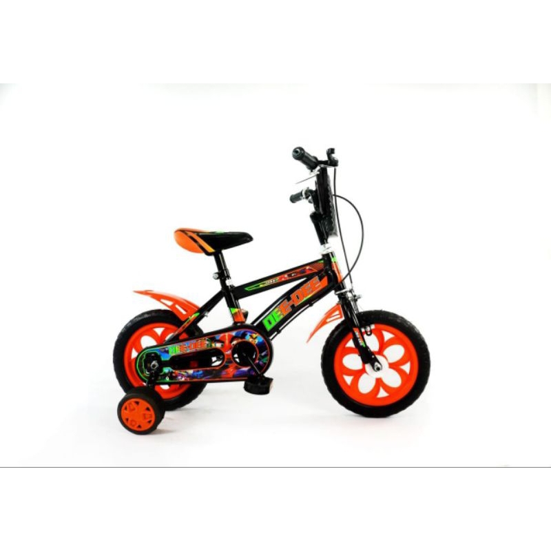 Sepeda anak cowo ukuran 12inch cocok untuk anak di umur  4-6 tahun
