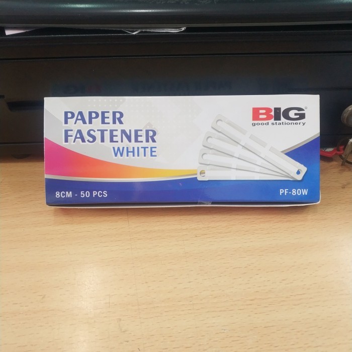 

Paper Fastener PF-80W White Big