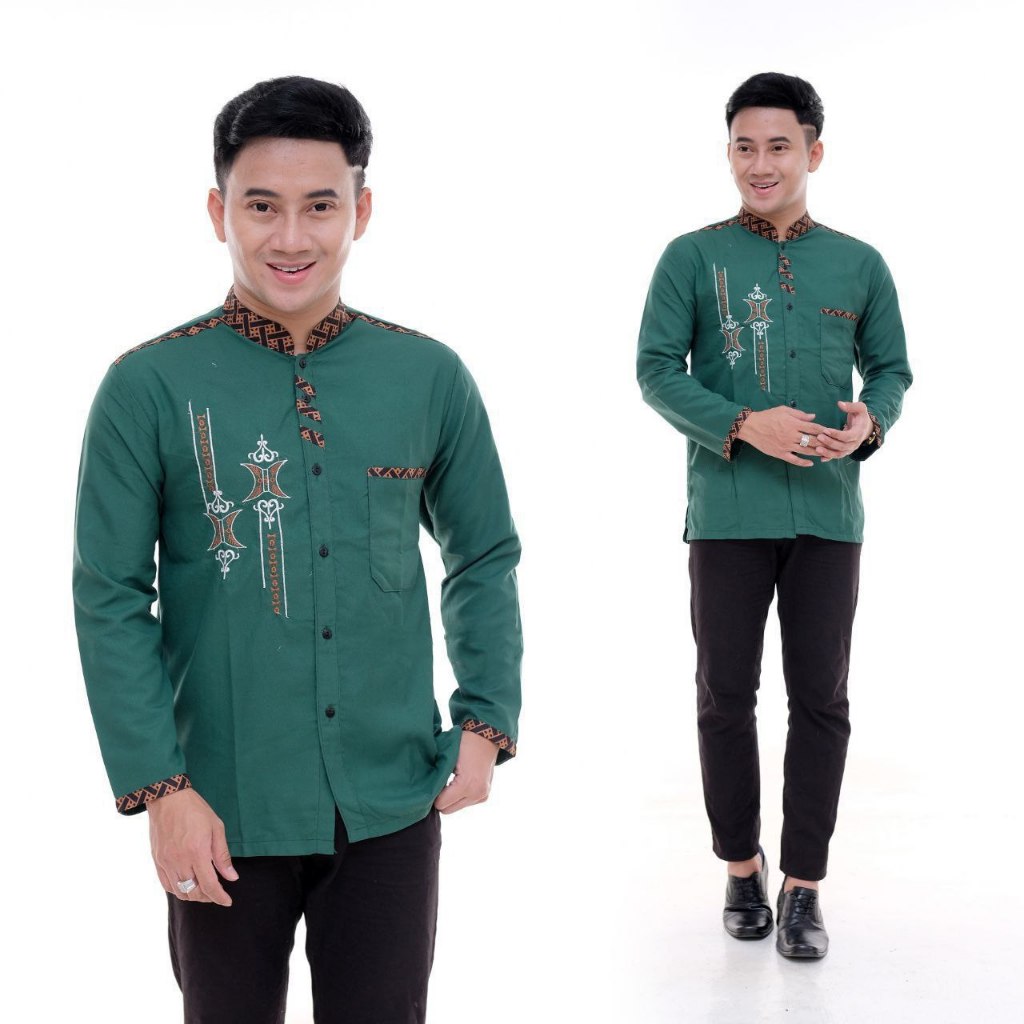 baju koko lengan panjang terbaru baju koko hadroh terlaris