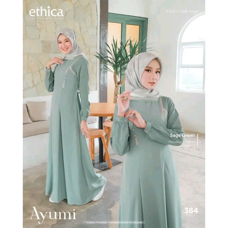 Ayumi 384 sage green ethica