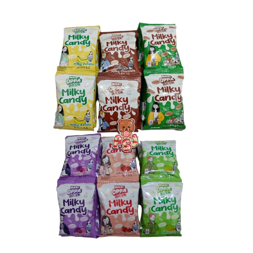 

MARI OPPA MILK CANDY RENCENG ISI 10 (RASA DIRANDOM)