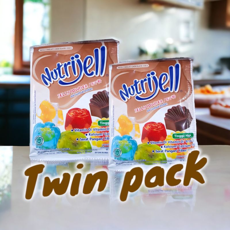 

EXP MARET 2025 Nutrijell Coklat 30 gr X 2 pcs ( Twin pack )