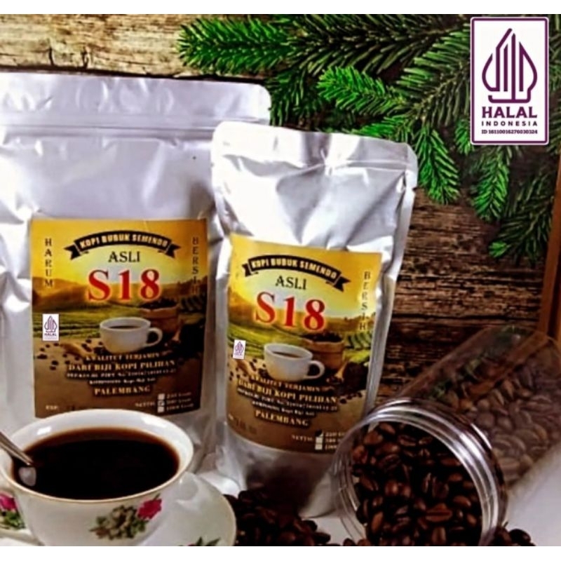 

Kopi bubuk semendo S18 (200 Gram)