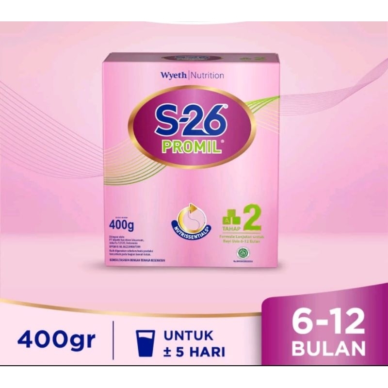 S26 Promil Tahap 2 400gr