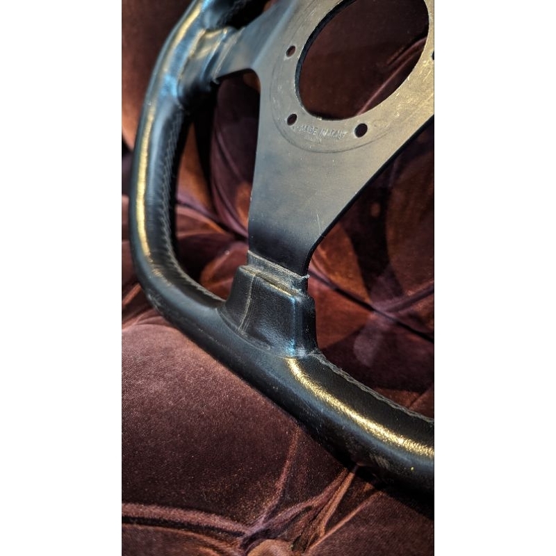 Stir/Setir Racing Nardi Gara Flat Bottom 100% original 2nd/Bekas