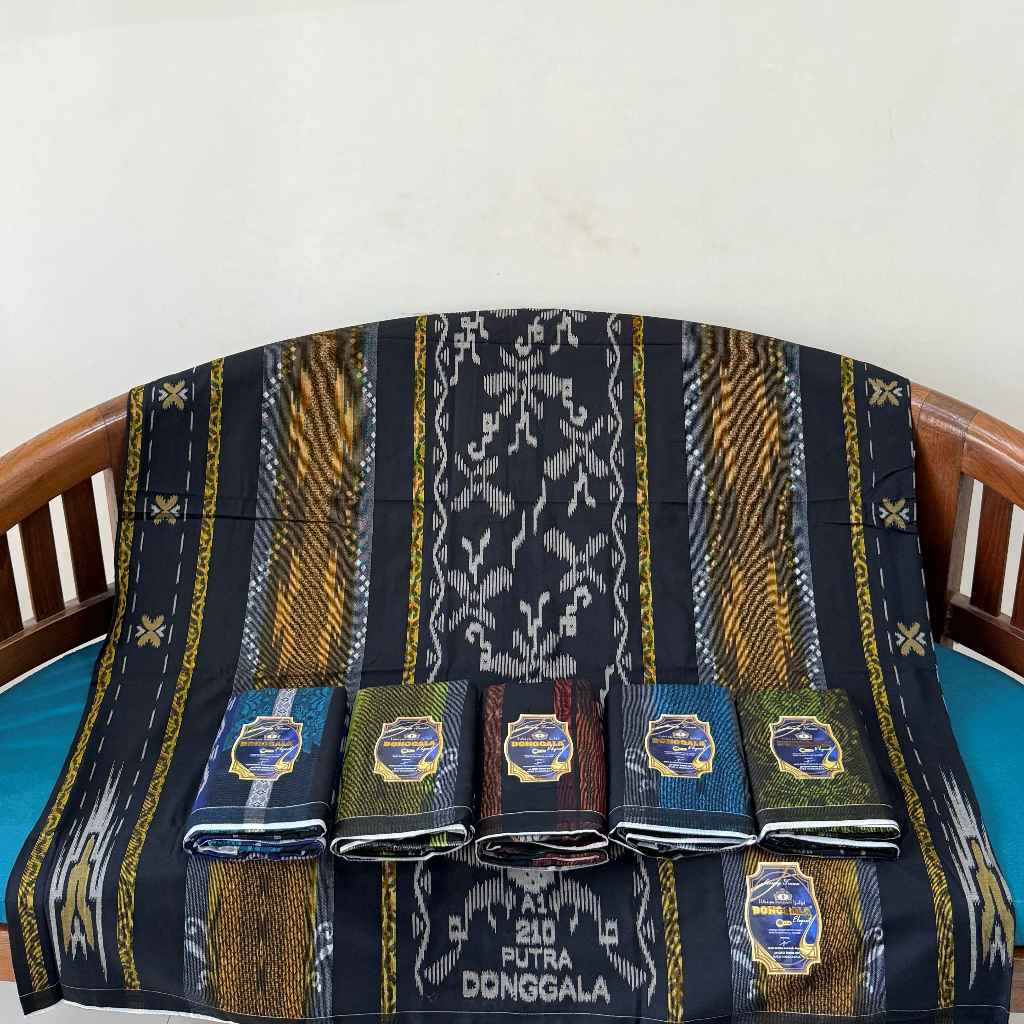 Donggala Motif SGJ Jacquard – Sarung Pria Dewasa Berkualitas Tinggi Dan Nyaman