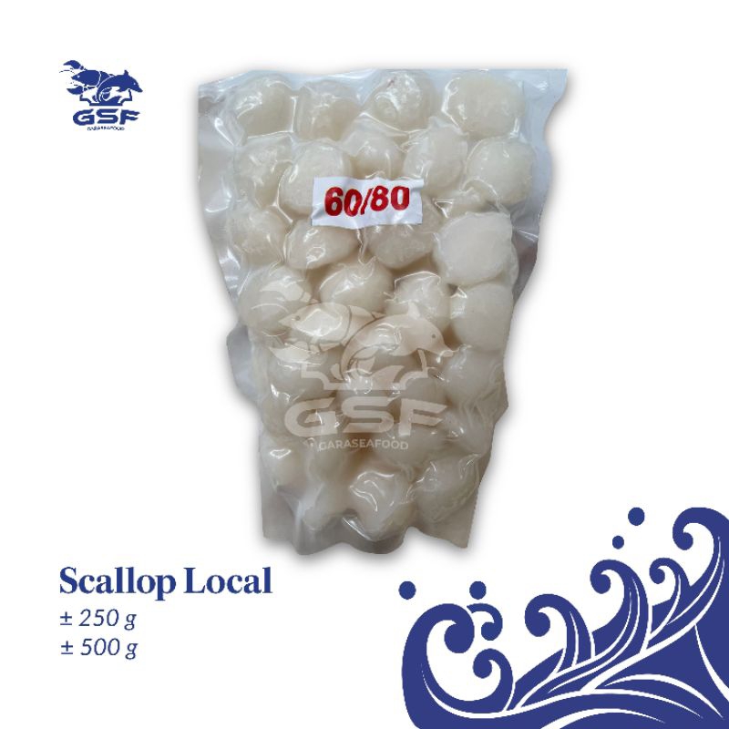 

Scallops Local I Daging Scallops Lokal Garaseafood