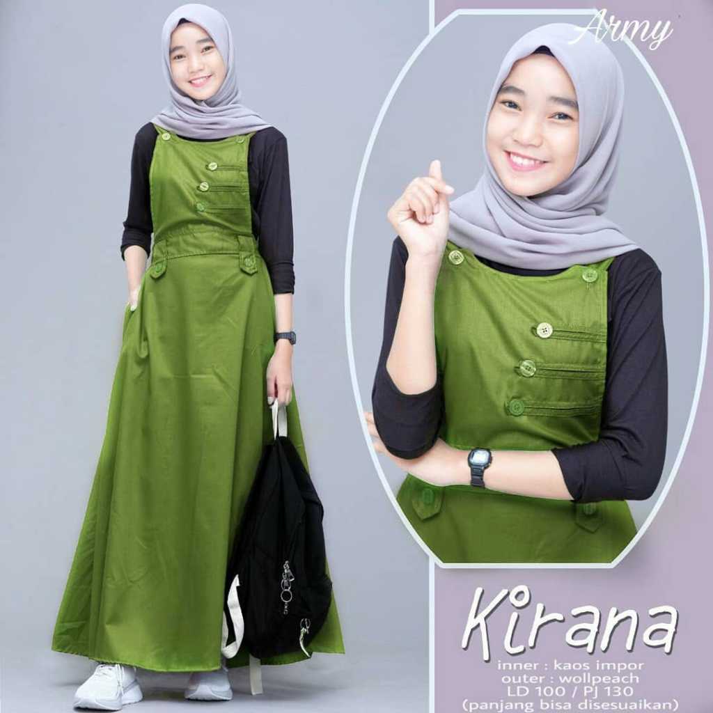 KENANGA OVERALL / GAMIS OVERALL KENANGA / OVERALL REMAJA MUSLIM / GAMIS KONDANGAN / GAMIS KEKINIAN /