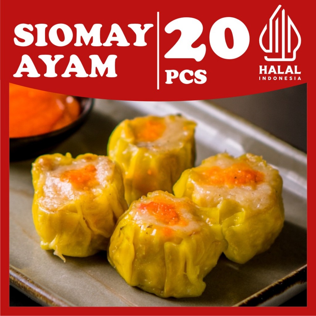 

Dimsum Frozen Food Premium Halal Siomay Ayam Tanpa Pengawet Murah dan Enak