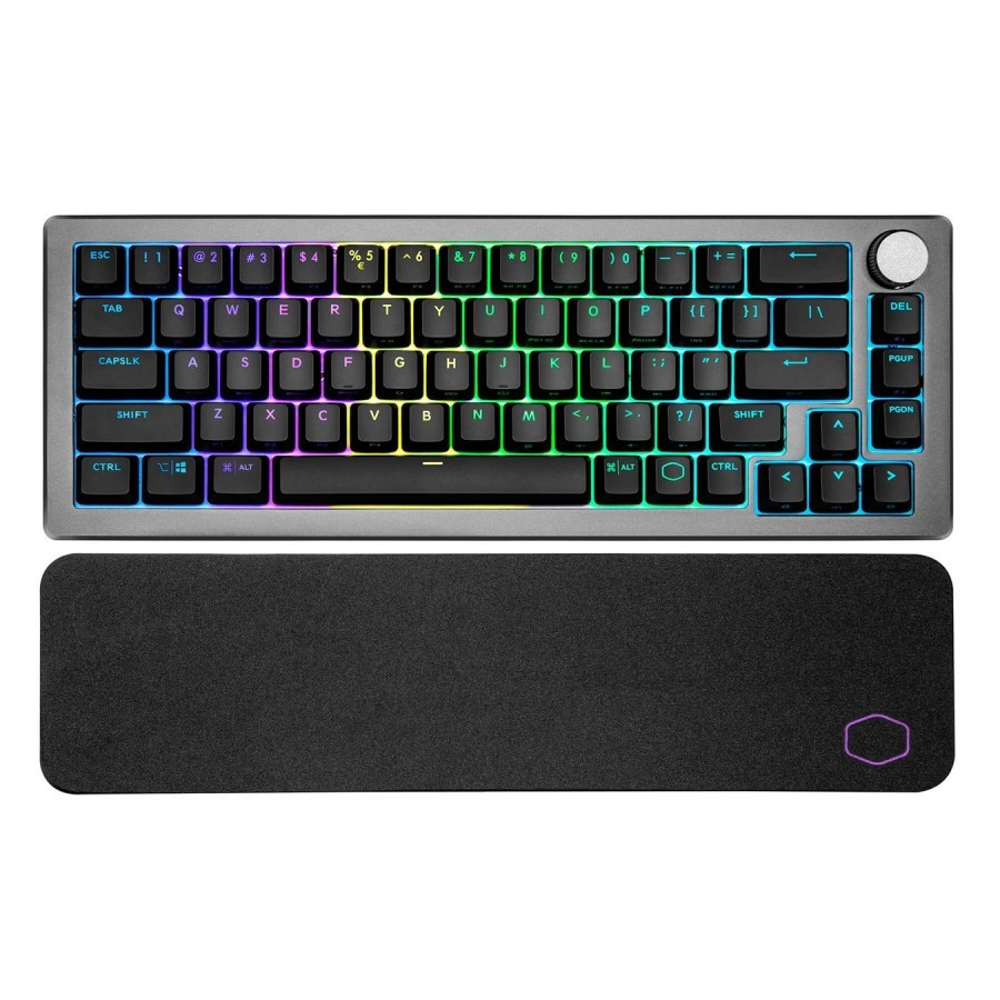 Cooler Master CK721 65% Gaming Keyboard RGB - Hitam Brown Switch