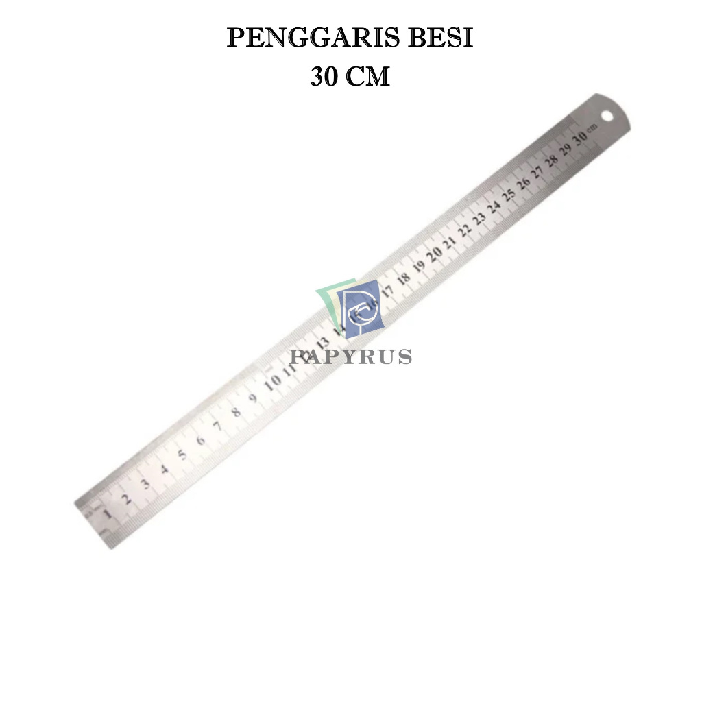 

RULER / GARISAN / PENGGARIS STAINLESS STEEL / PENGGARIS BESI 30 CM