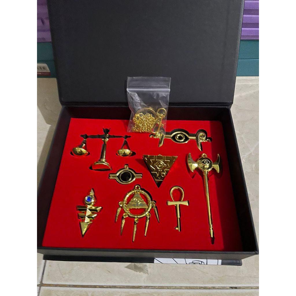 Millennium Puzzle Yugi Oh Yu Gi Oh Millennium Item Set New Figure Yugi Oh Figure Yu Gi New LIMITED E