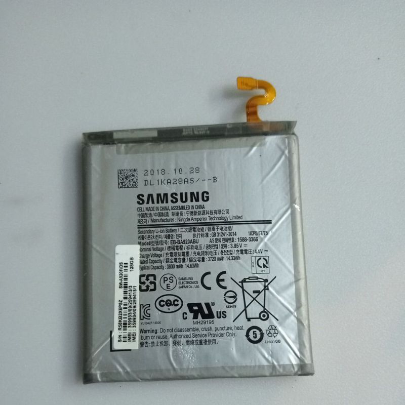 BATERAI SAMSUNG A9 SM-A920F/DS