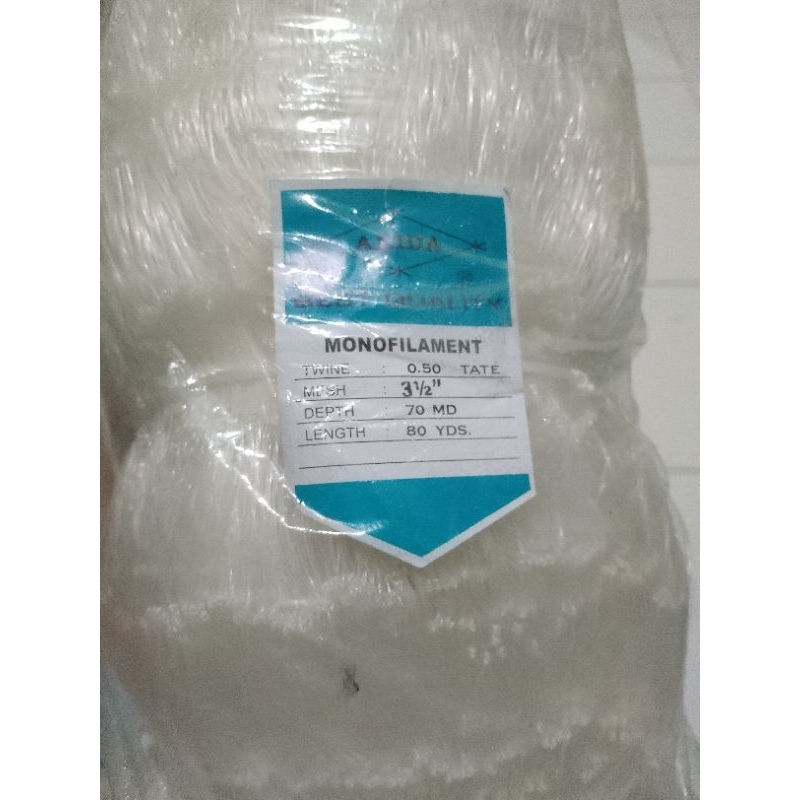 jaring ikan Arida 3½ inch 0.50 70md/80yds TATE JARING ARIDA ORIGINAL