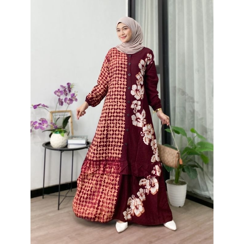 GAMIS TWILL ORI TWILL RAYON CANDIMEKAR GAMIS TWILL  MALAMAN TERBARU TERLARIS  DAN KEKINIAN GROSIR BA