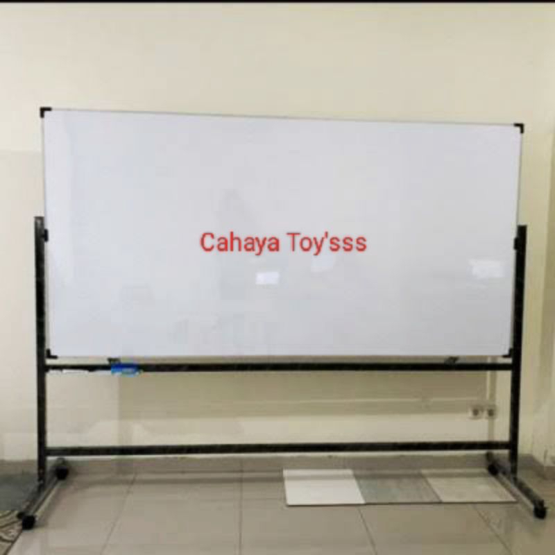 

Papan Tulis Whiteboard Standing Double Face 120 x 240 cm