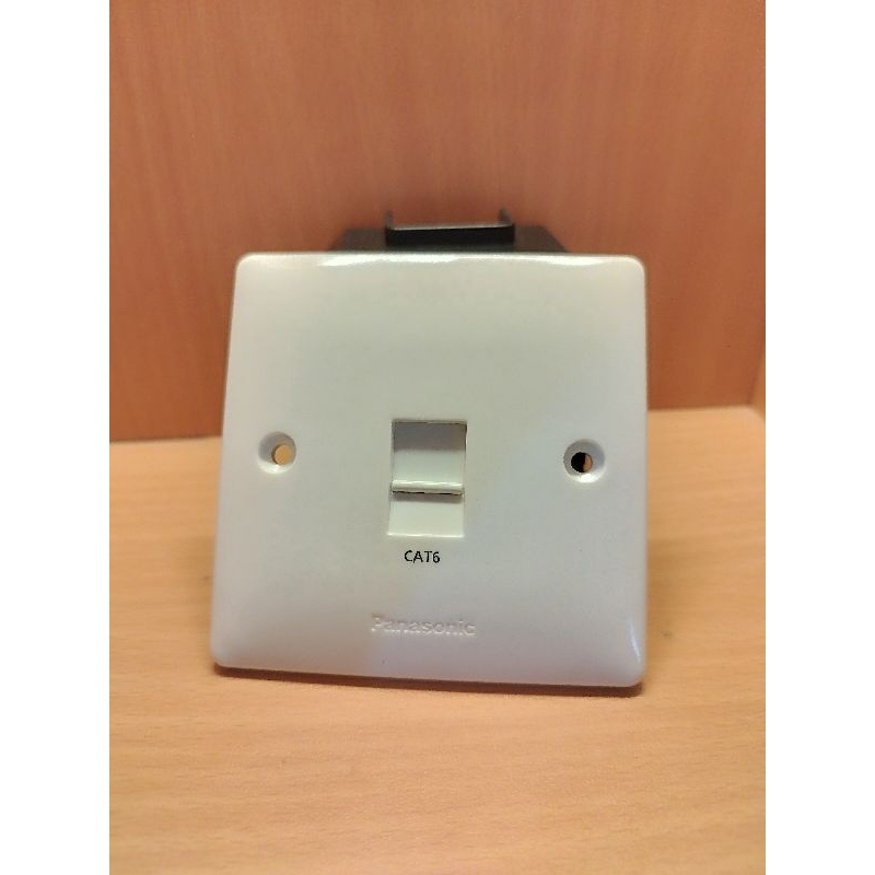 Panasonic Outlet Rj45 Cat6 Faceplate