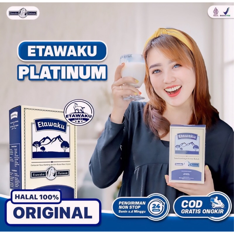 

Etawaku Platinum Susu Kambing Etawa Pembersih Paru Paru Obati Masalah Pernafasan Dan Jaga kepadatan Tulang