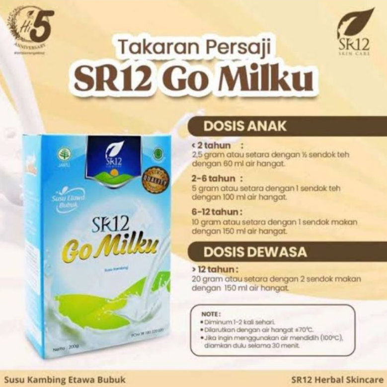 

Gomilku SR12 Susu Etawa Untuk Kesehatan Tubuh Original