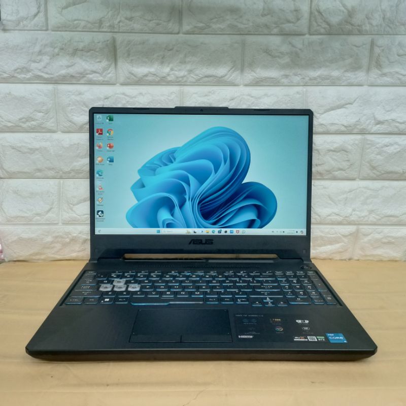 LEPTOP ASUS TUF GAMING FX506HC INTEL CORE i5-11400H NVDIA GEFORCE RTX 3050 RAM 16GB SSD 512GB CODING