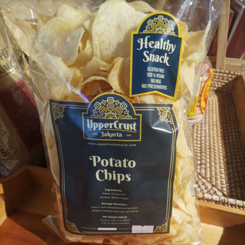 

Upper crust Potato Chips 250gr