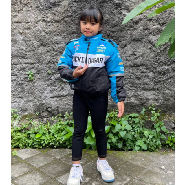 Jaket anak nascar outdoor puffer premium cewek cowok original kicksoogar