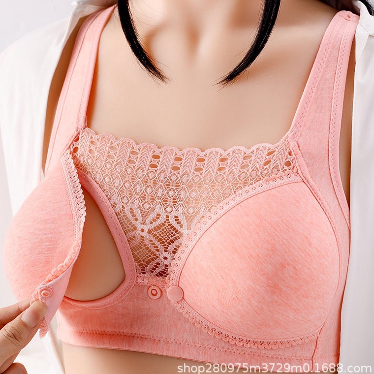 Koleksi Terbaru FYGALERYJAKARTA BRA357 Bra Menyusui Tanpa Kawat Nursing Bra Bra Busui