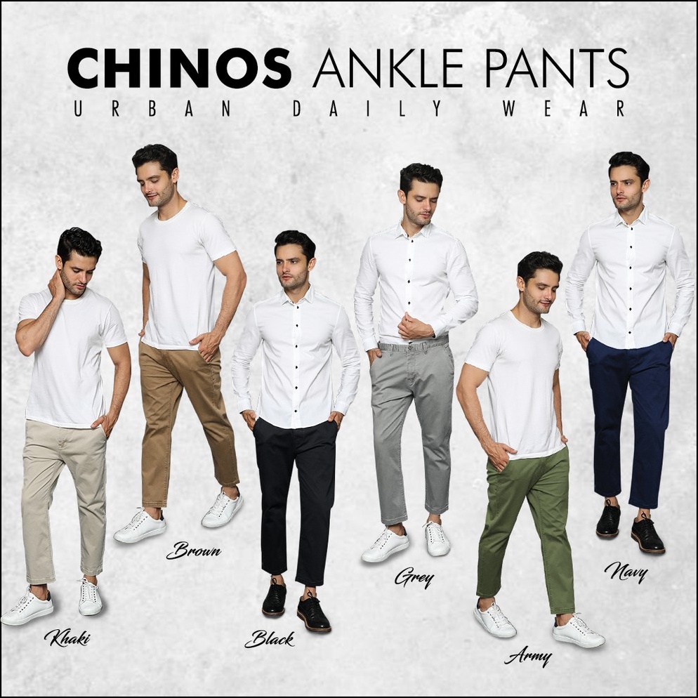Hot Sell GOODFRIENDS Celana Ankle Pants CHINOS