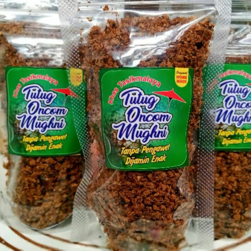 

TUTUG ONCOM MUGHNI , instan bubuk tabur (khas tasikmalaya)