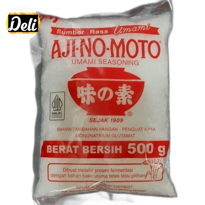 

Ajinomoto MSG Bubuk Penyedap Penambah Rasa Micin 500gr