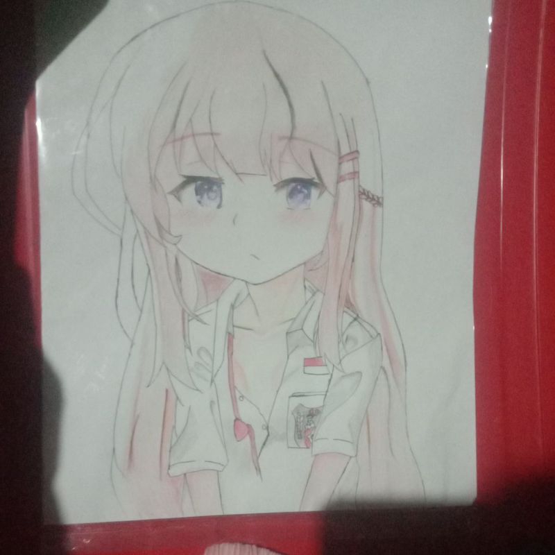 barang lucu aesthetic, pajangan karya tangan gambar loli